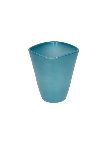Quatro orchidea váza lakkozott türkiz 14cm