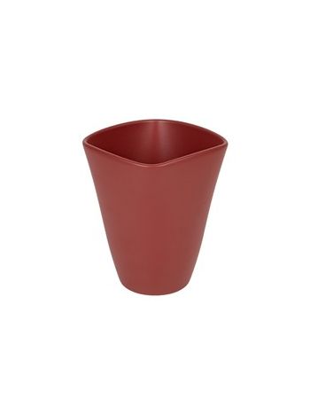 Quatro orchidea váza matt marsalavörös 14cm