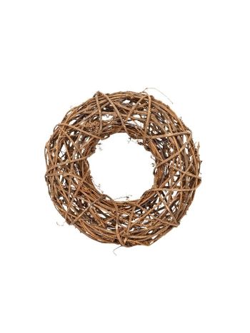 natúr vessző koszorúalap barna 51x11cm