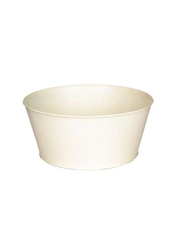 Astana fém ültetőtál krém 27-5x12-2cm