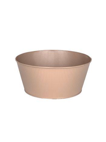 Astana fém ültetőtál tejeskávé 22x10cm