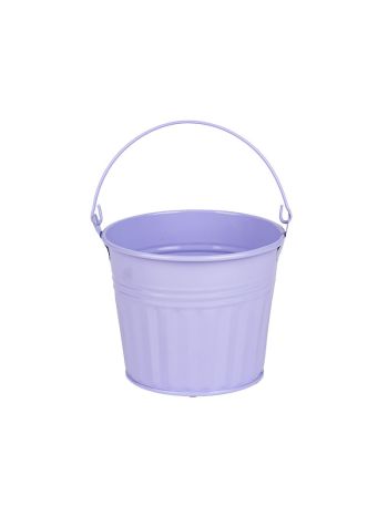 Esmé fém vödör pasztell lila 7x5-5cm