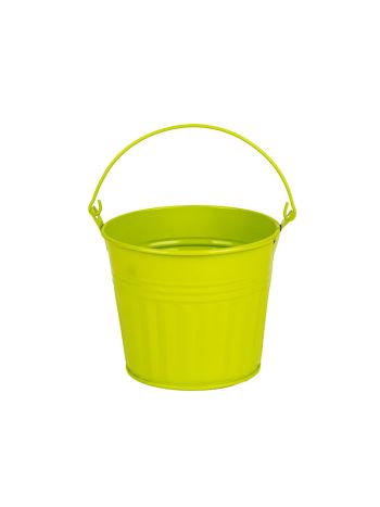 Esmé fém vödör limezöld 7x5-5cm