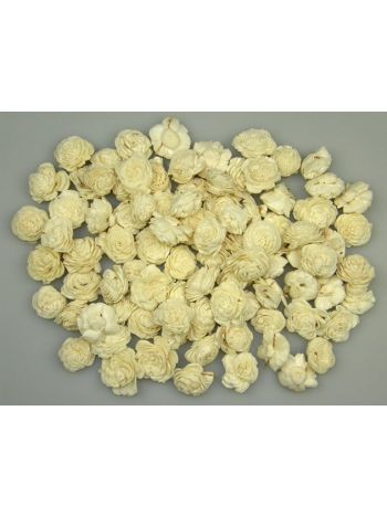 Ming boglárka fej 2cm natúr