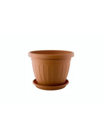 Virágcserép+Alátét Venecia 30cm Terra (24/#_504/rkl)