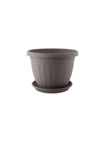 Virágcserép+Alátét Venecia 45cm Mokka (12/#_72/rkl)