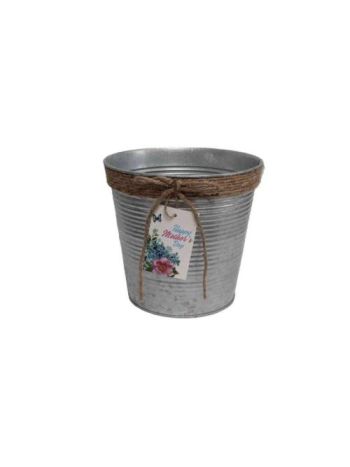 Bádog Kaspó Anyáknapi 140-B-530/S - D13*13H*D9cm (90/#)