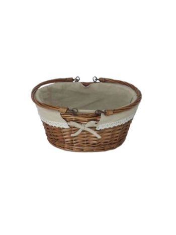 Bevásárló Kosár Textiles Lf. Natúr 68-95/N 35*27*H15cm (24/#)