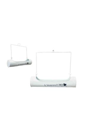 Bádog Hengerkaspó Fehér 232-B-17/FEHÉR - 36*8-5cm (24/#)