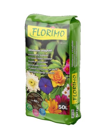 FLORIMO általános virágföld 50 l 48db/raklap