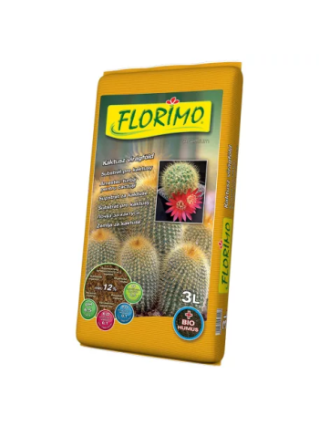 FLORIMO kaktusz virágföld 3 l 630db/raklap