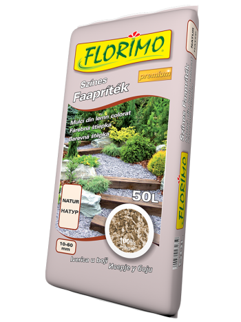 FLORIMO faapríték piros 50 l 48db/raklap
