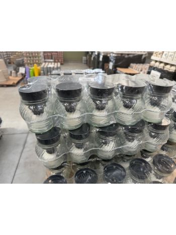 Üveg mécses műanyag kupakkal La 72 KF CS:5999568100909 db/csomag: 10