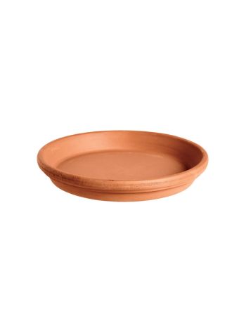 Sottovaso vízálló agyag cserépalátét terrakotta 21cm