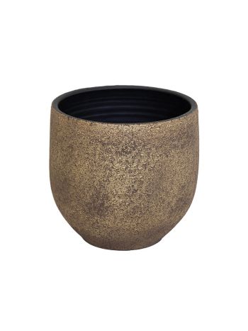 Puro kerámia kaspó arany 20x19cm