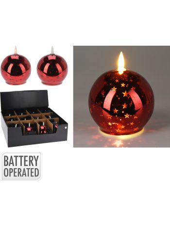 Ledes karácsonyi gömb