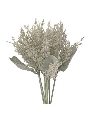 Bolyhos cipruslevél műnövény- 33 cm magas