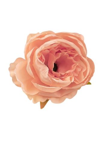 Peónia selyemvirág fej- 5.5cm - Pezsgő AF119-09 12db/csomag