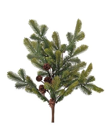 Fenyő ág pick tobozokkal- magasság: 46cm