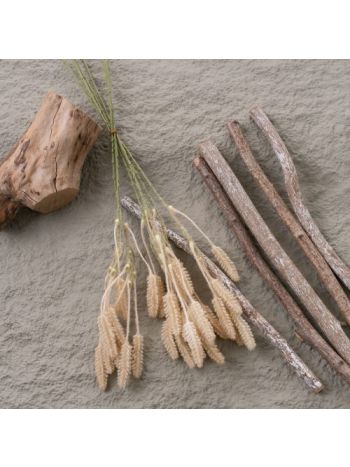 Setaria műnövény köteg- 43cm magas - Natúr
