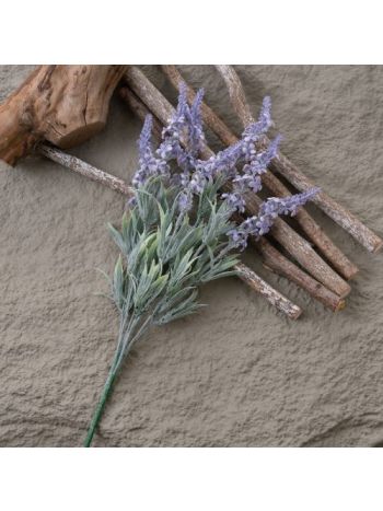 Levendula művirág csokor- 37.5cm magas - Lila