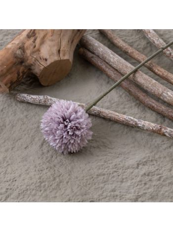 Dandelion selyemvirág szál- 29cm magas - Lila