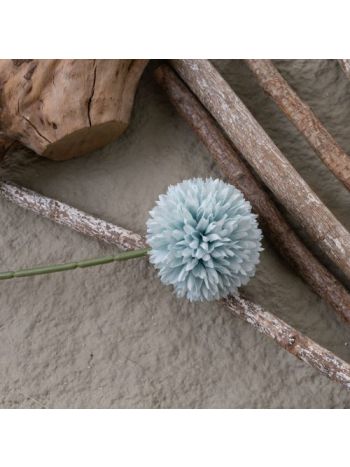 Stonky hodvábnych kvetov púpavy - 29 cm vysoké - svetlomodré