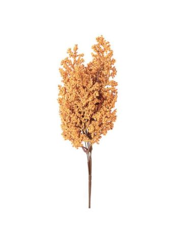 Bogyós ág- 39cm magas - Narancssárga