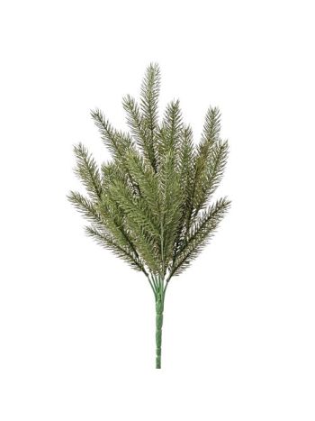 Tűlevelű dekorág- 41cm magas - Sötétzöld
