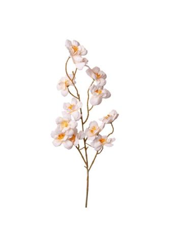 Barackvirág selyemvirág ág- 84cm - Pezsgő