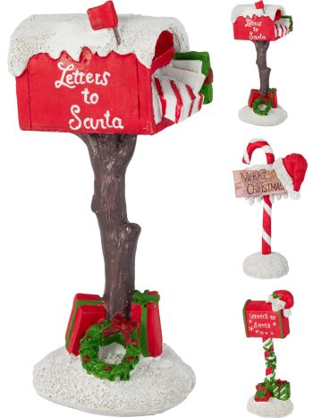 Mailbox karácsonyi dekorációs termék 10*6*1-75 cm (255)