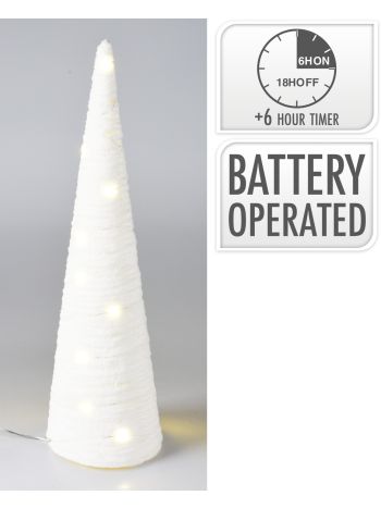 Kúp alakú ledes karácsonyfa