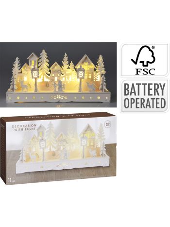 Karácsonyi dekorációs termék leddel