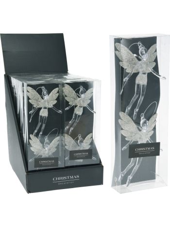 Tündér karácsonyi dekoráció dobozba (333)  AKCIÓS