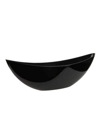 Csónak tál műanyag 55x13-5x14cm fekete @ 223509