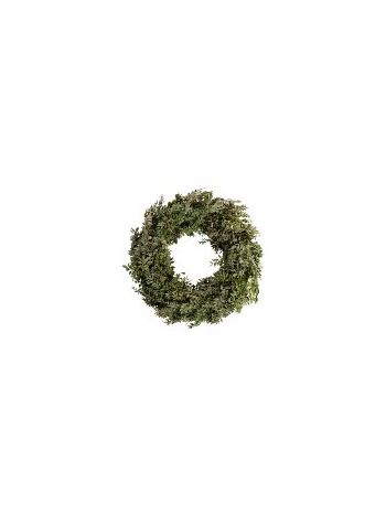 Ruscus koszorú Ø35cm natúrzöld D08RUN01