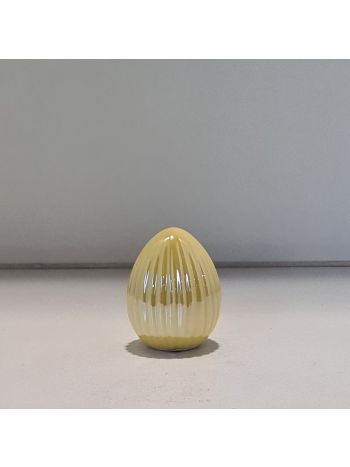 Kerámia tojás sárga 8-5cm D4175