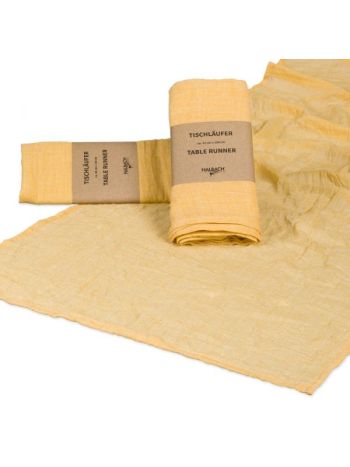 Asztali futó 44x250cm puha sárga BW  D74860440313