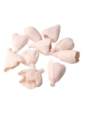 Shola tulipán 6cm 10db/csom - Fehér tea