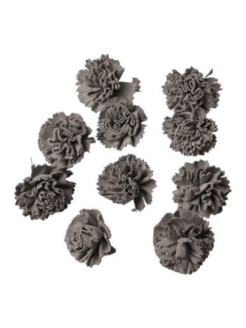Shola szegfű 4cm 10db/csom - Hamuszürke