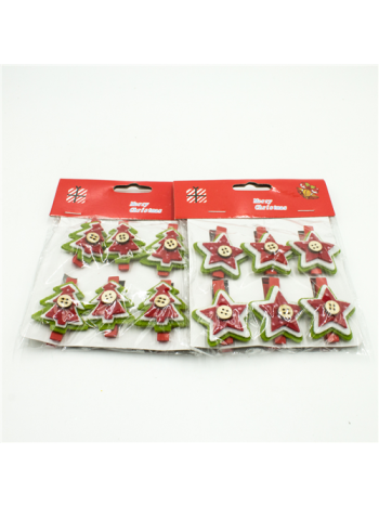 FACSIPESZ 6 DB 12/720 KARÁCSONYI 2 FÉLE 4.5x2.5 cm