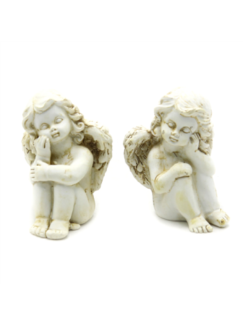 ANGYAL ÜLŐ 4/480 6x3-5x4 cm 2 FÉLE SÁRGA