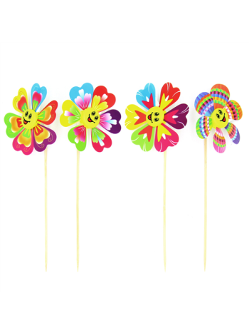 SZÉLFORGÓ MINI 12/1200 25x9 cm 4 FÉLE