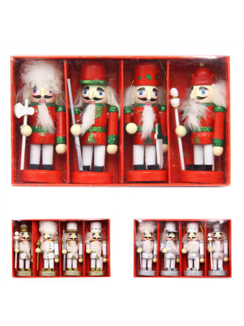 DIÓTÖRŐ 4 DB 1/72 9-5 cm 3 SZÍNBEN