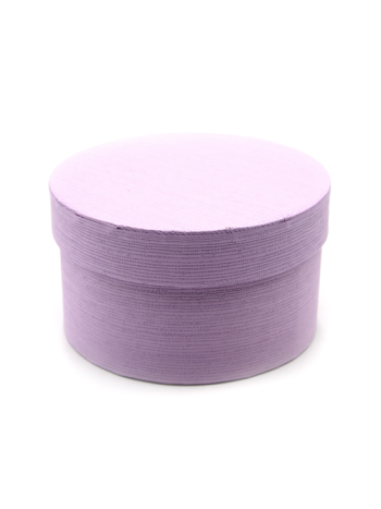 PAPÍRDOBOZ KEREK 4/96 14x8 cm LILA ES04805