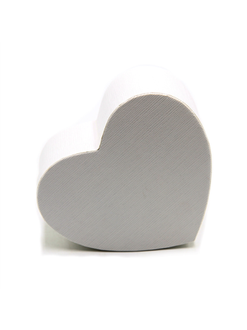 PAPÍRDOBOZ SZÍV 6/240 11x10x5 cm FEHÉR ES05618