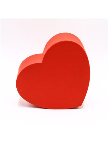 PAPÍRDOBOZ SZÍV 1/36 22-5x20x9-5 cm PIROS