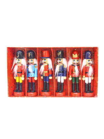 DIÓTÖRŐ 6 DB 1/40 12,5 cm SZÍNES