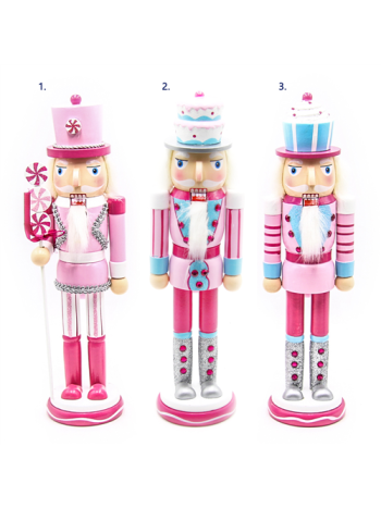 DIÓTÖRŐ 1/12 36,5 CM RÓZSASZÍN 3 FÉLE