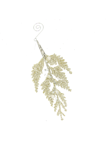 KARÁCSONYFADÍSZ 1/400 8x12 cm ARANY